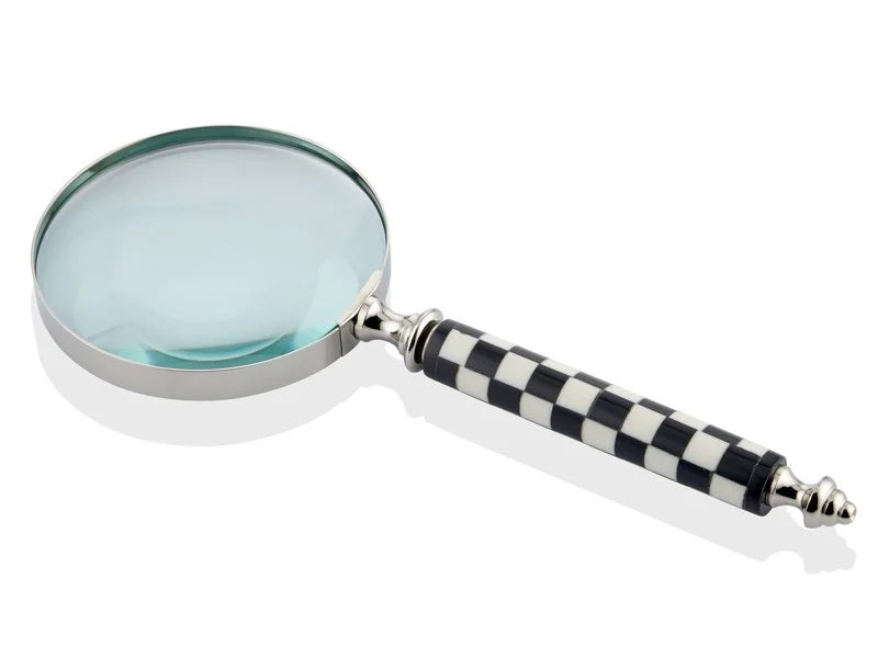 Checkered Magnifying Glass