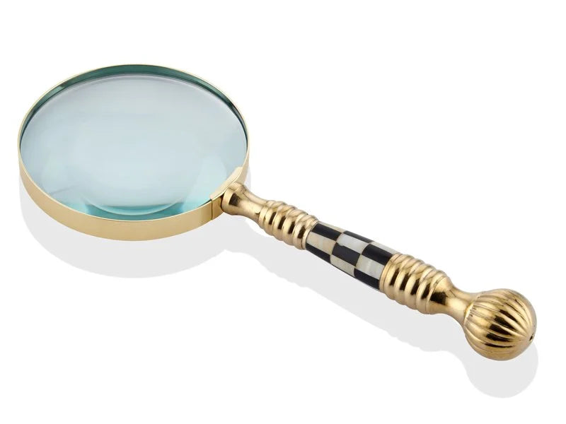 Checkered Magnifying Glass