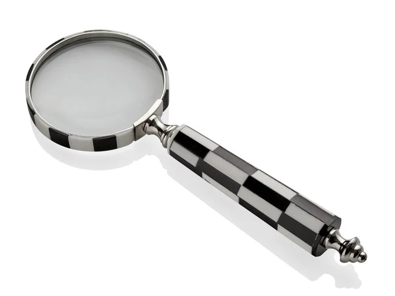 Checkered Magnifying Glass