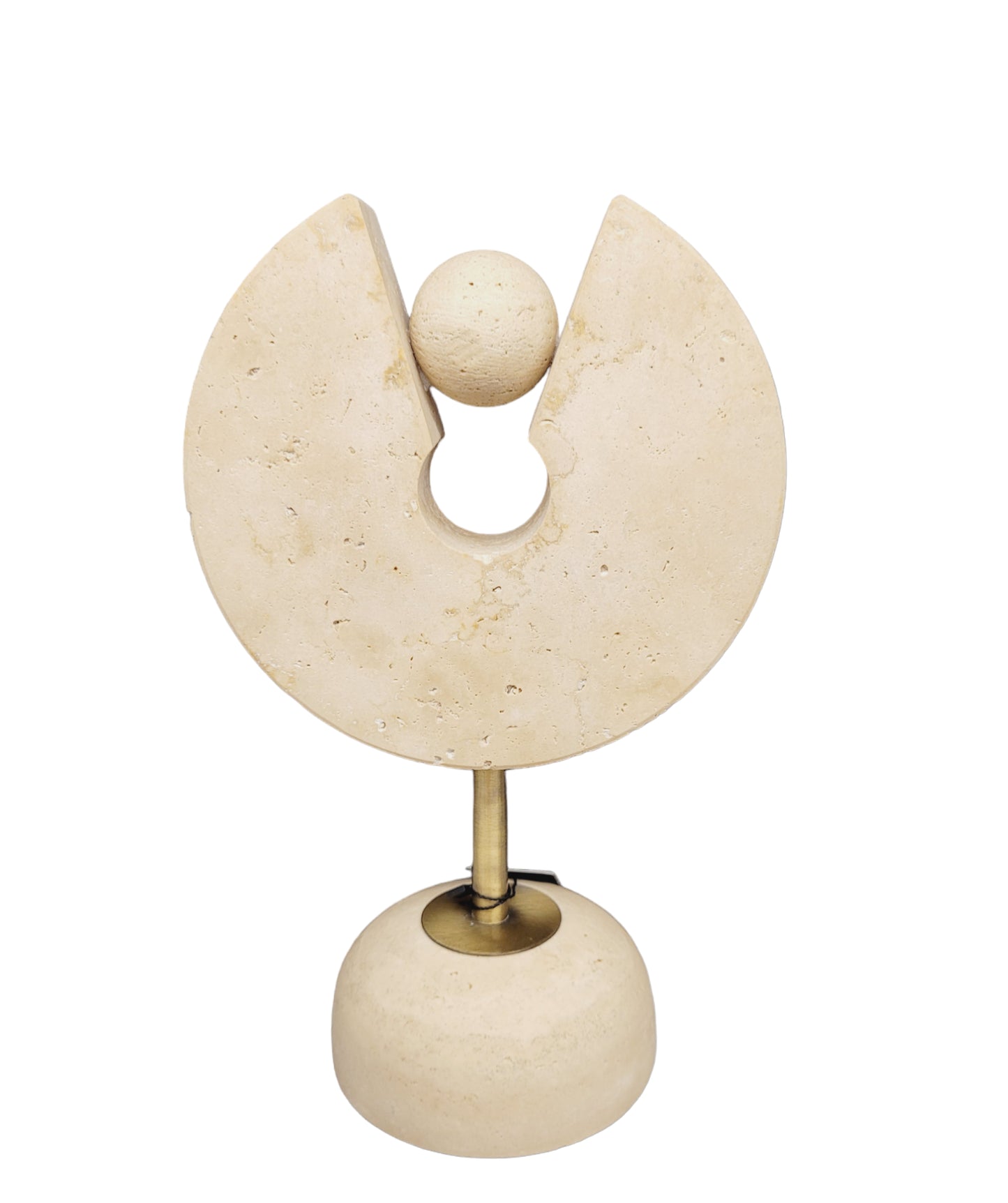 Stone Disc Statuette