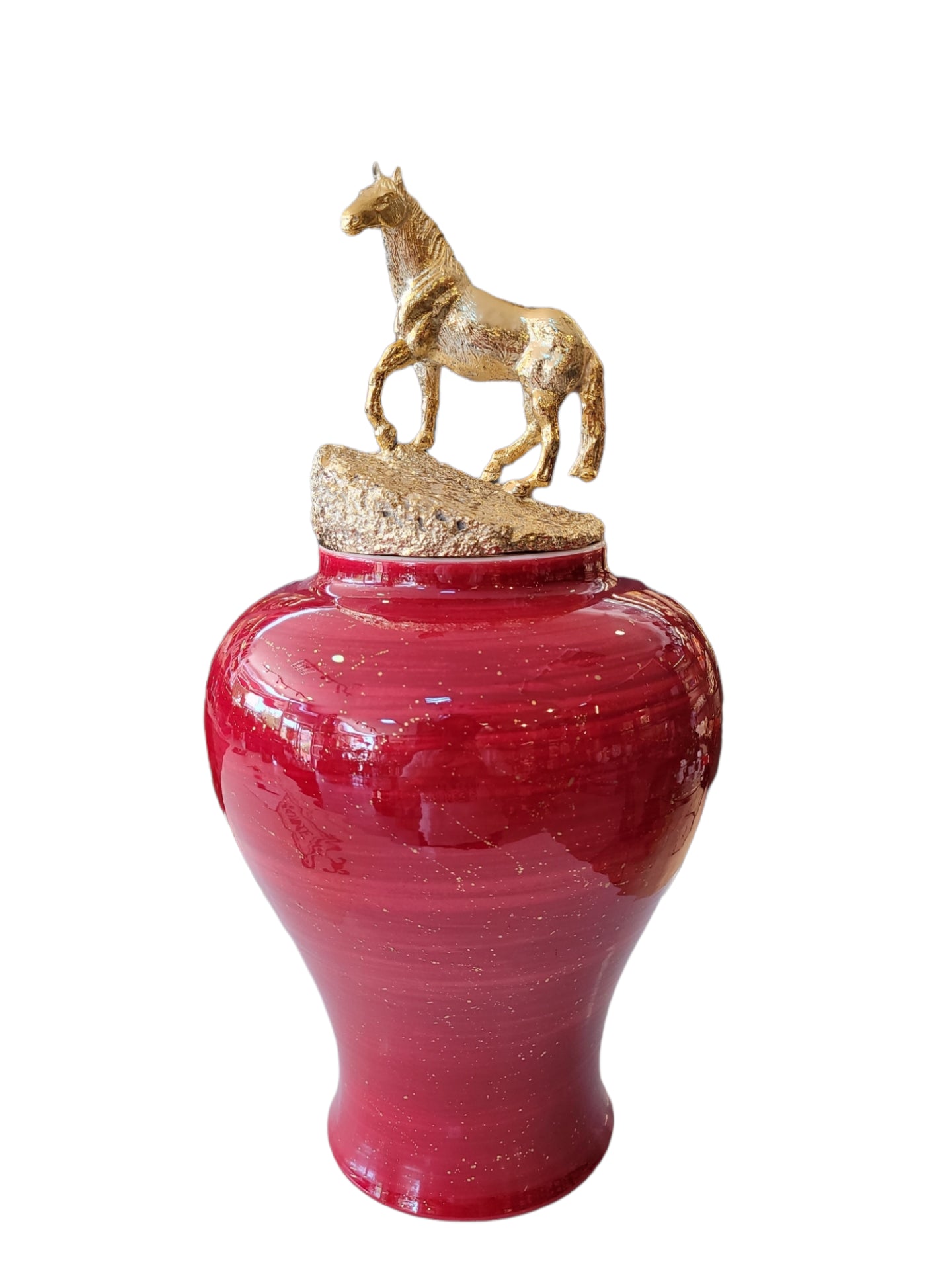 Vase with a Horse