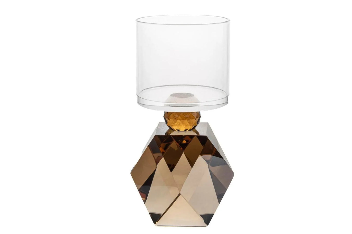 Glass Candleholder