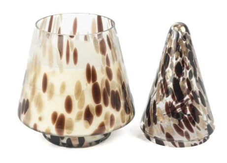 Leopard Candle