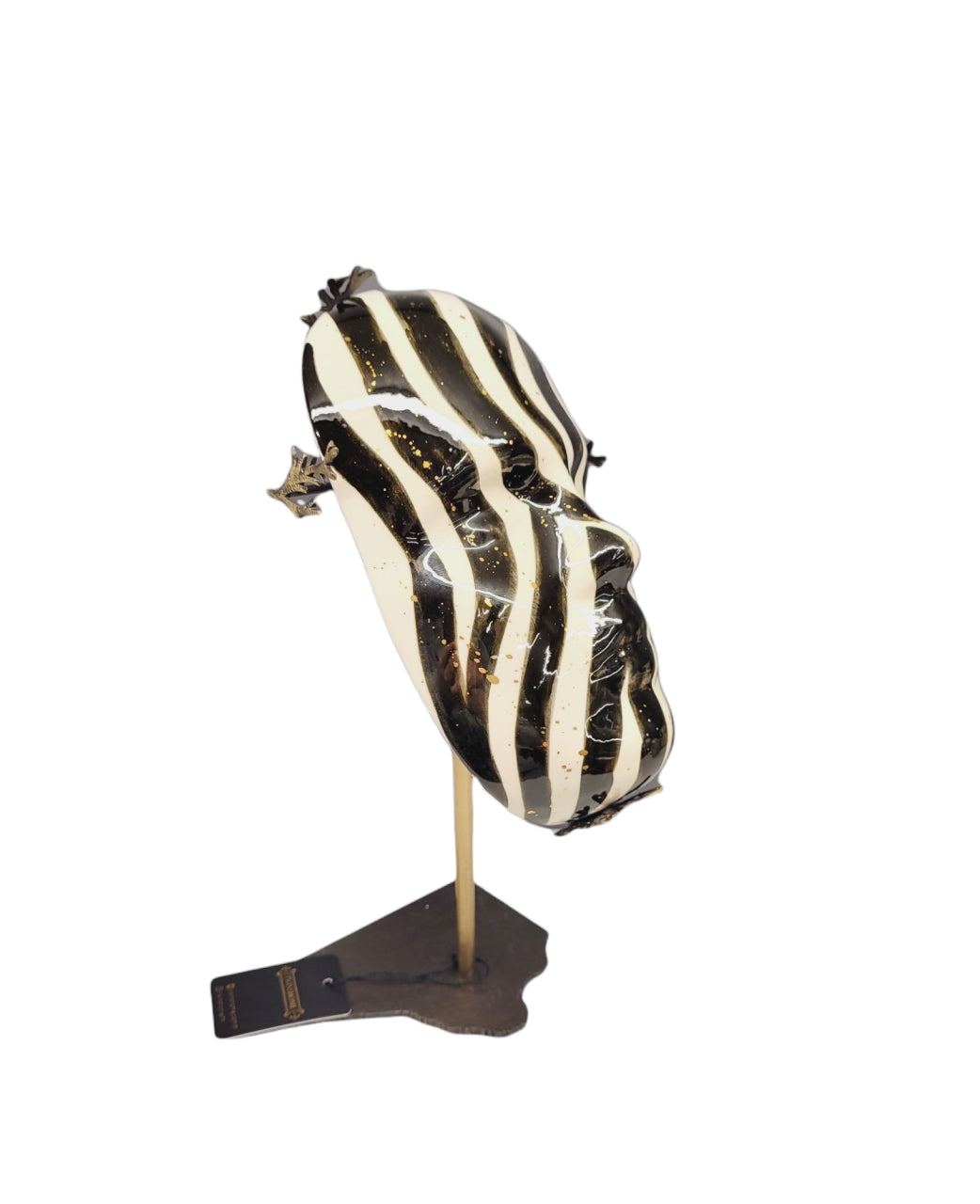 Zebra Mask Statuette