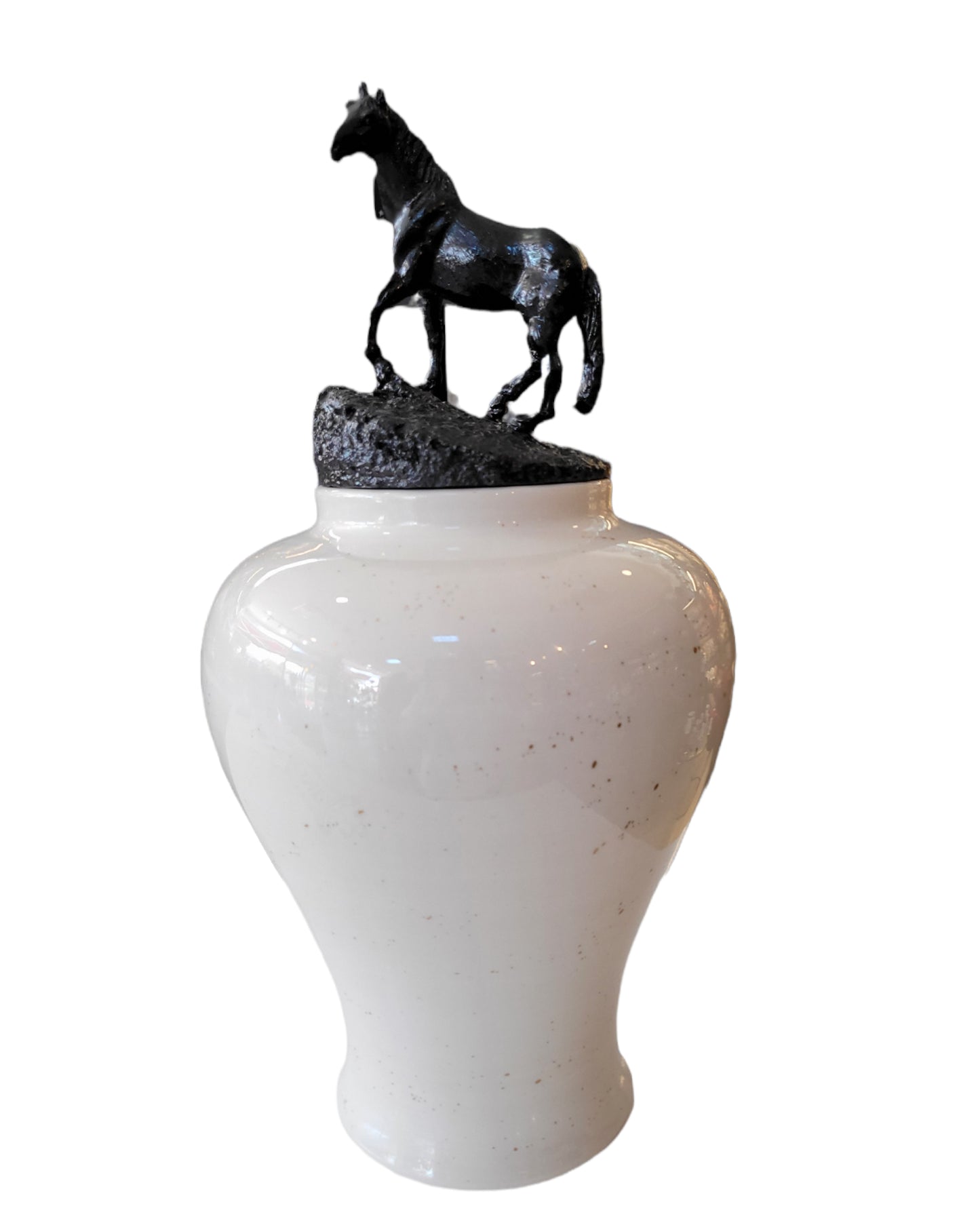 Vase with a Horse