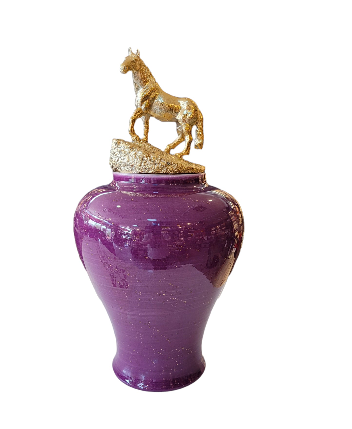 Vase with a Horse