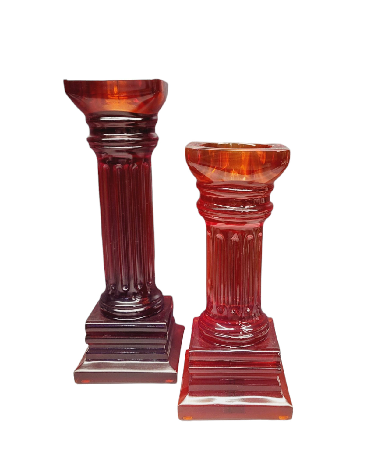 A pair of candlesticks