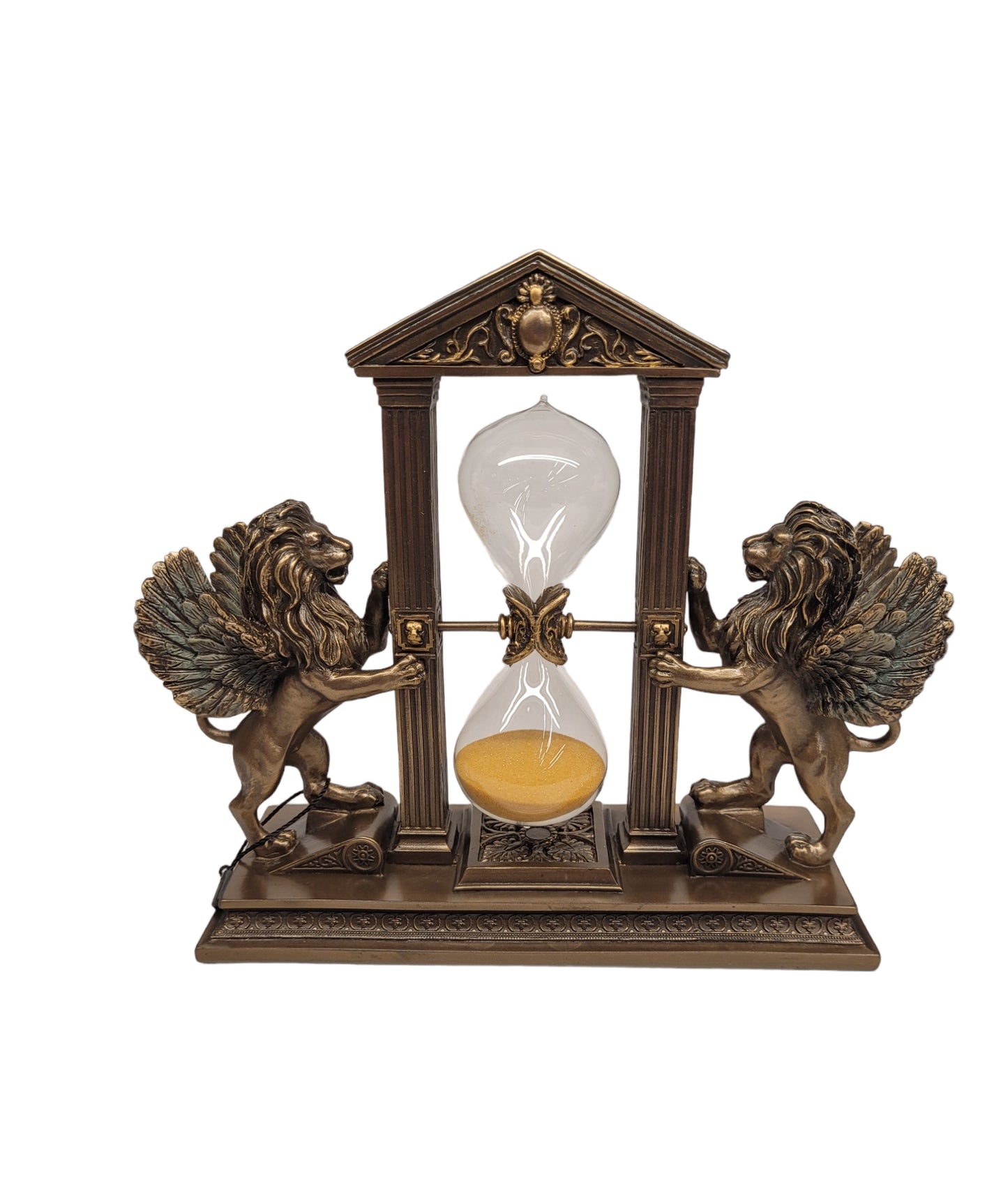 Hourglass with Lions