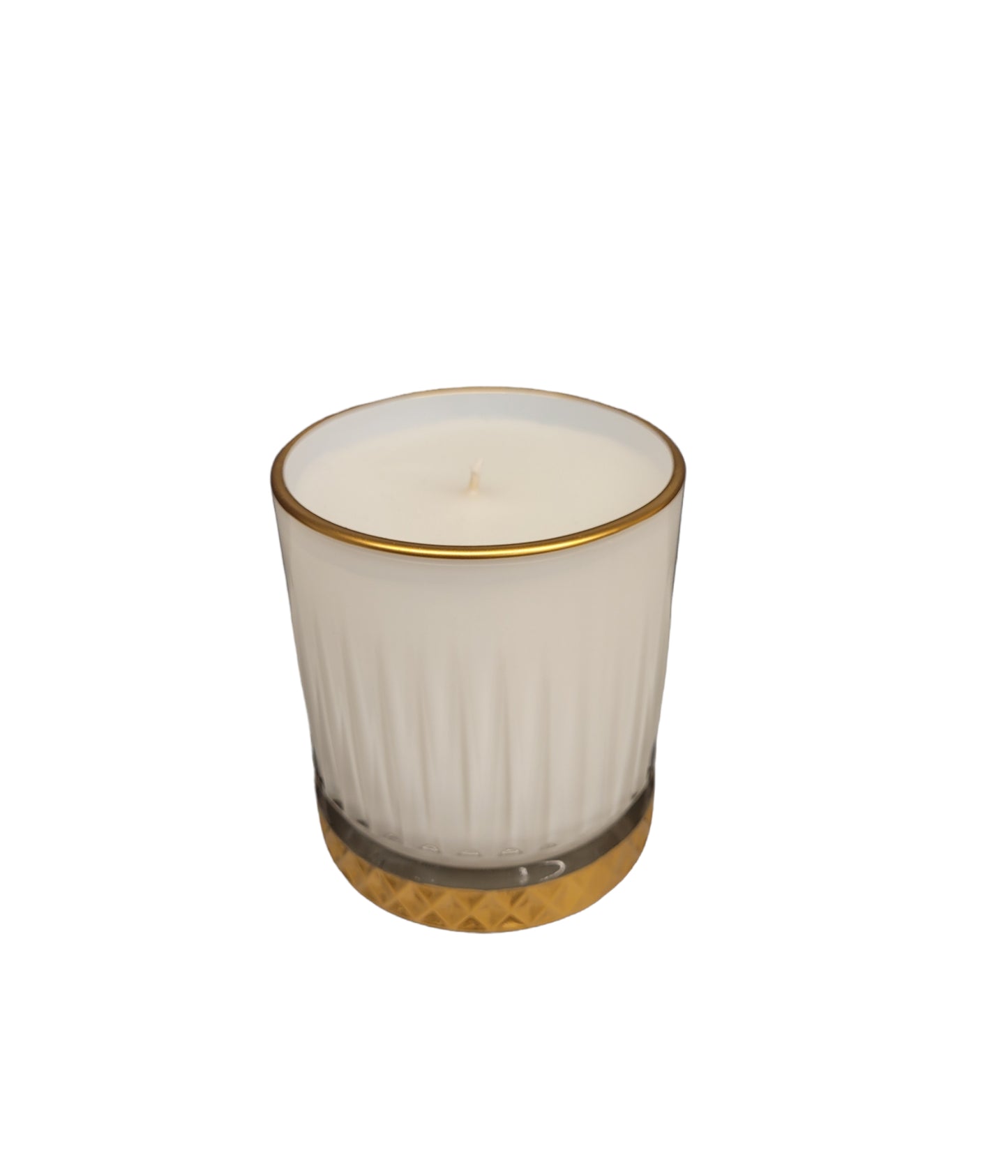 Candle in a Glass Candleholder