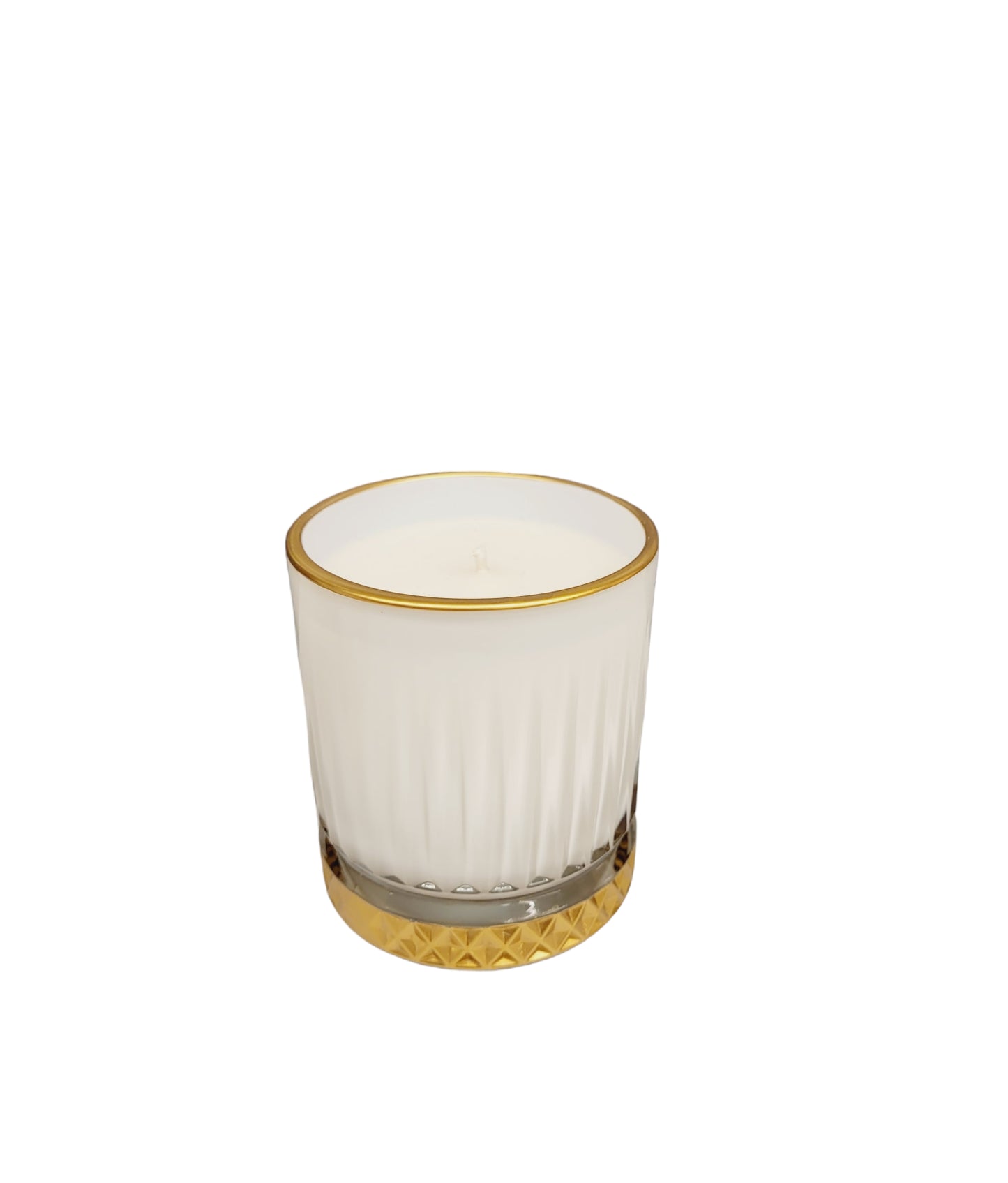 Candle in a Glass Candleholder