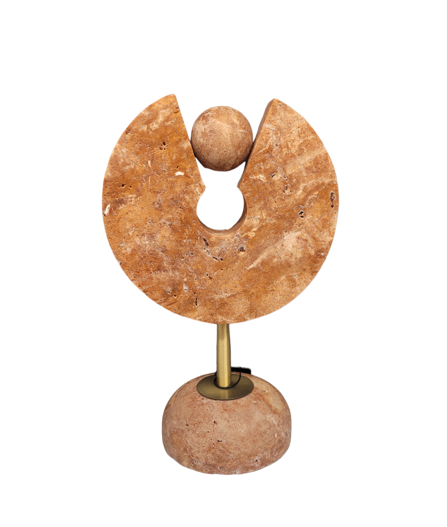 Stone Disc Statuette