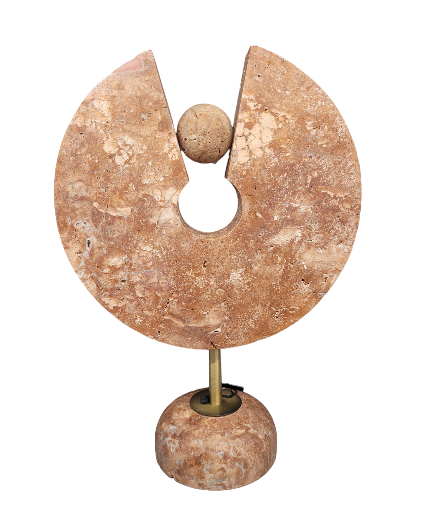 Stone Disc Statuette