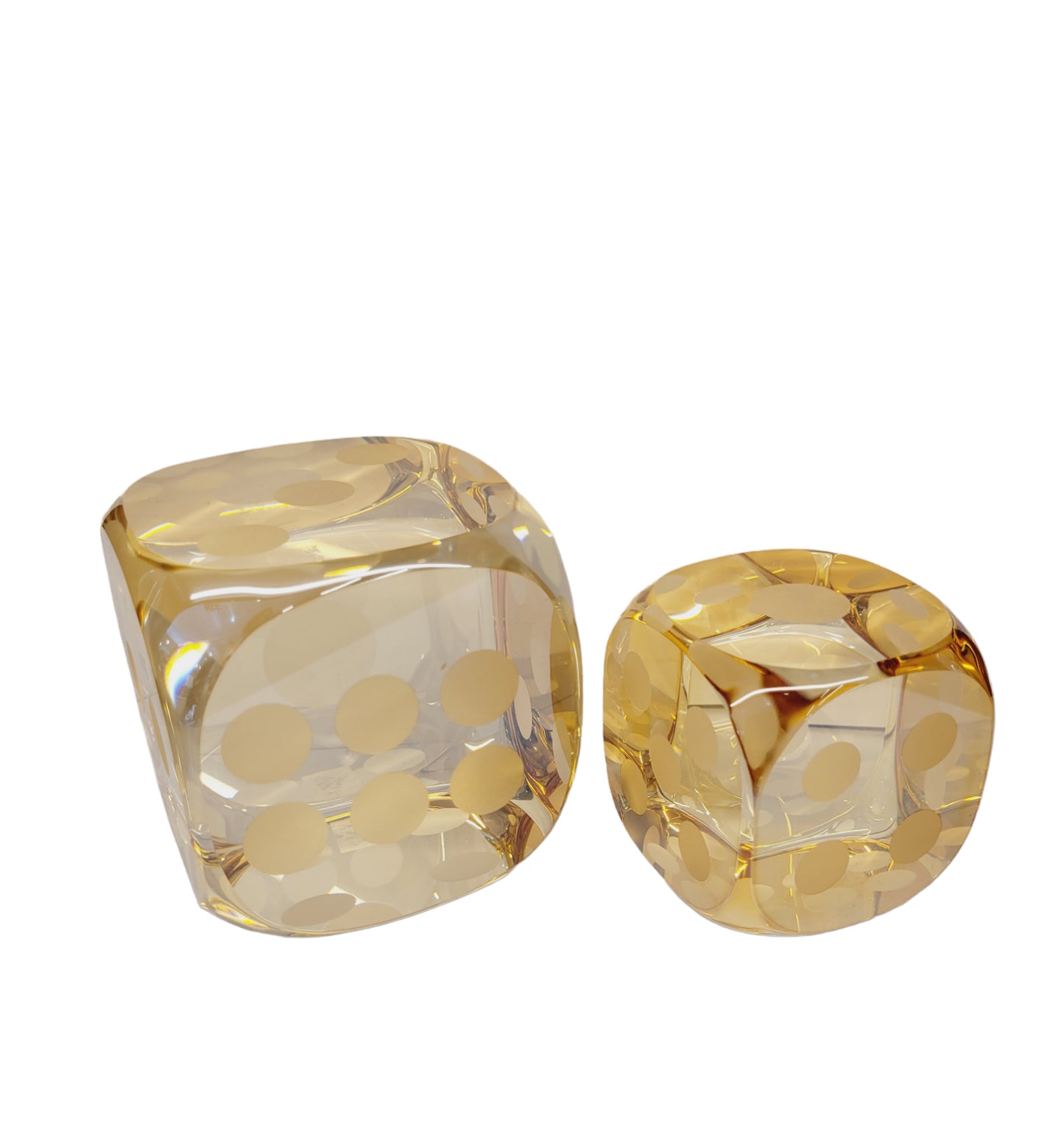 A Pair of Glass Dices