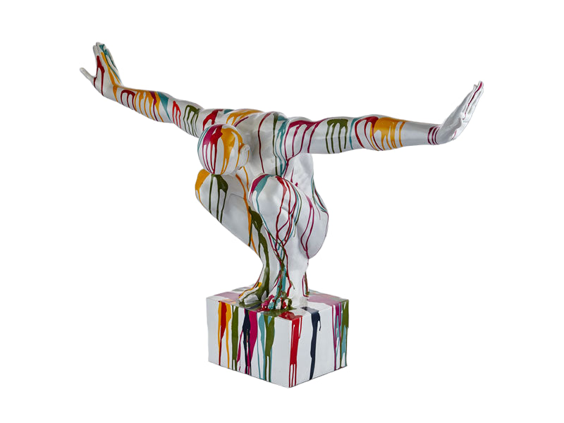 Decorative Pop-Art Himan Statuette