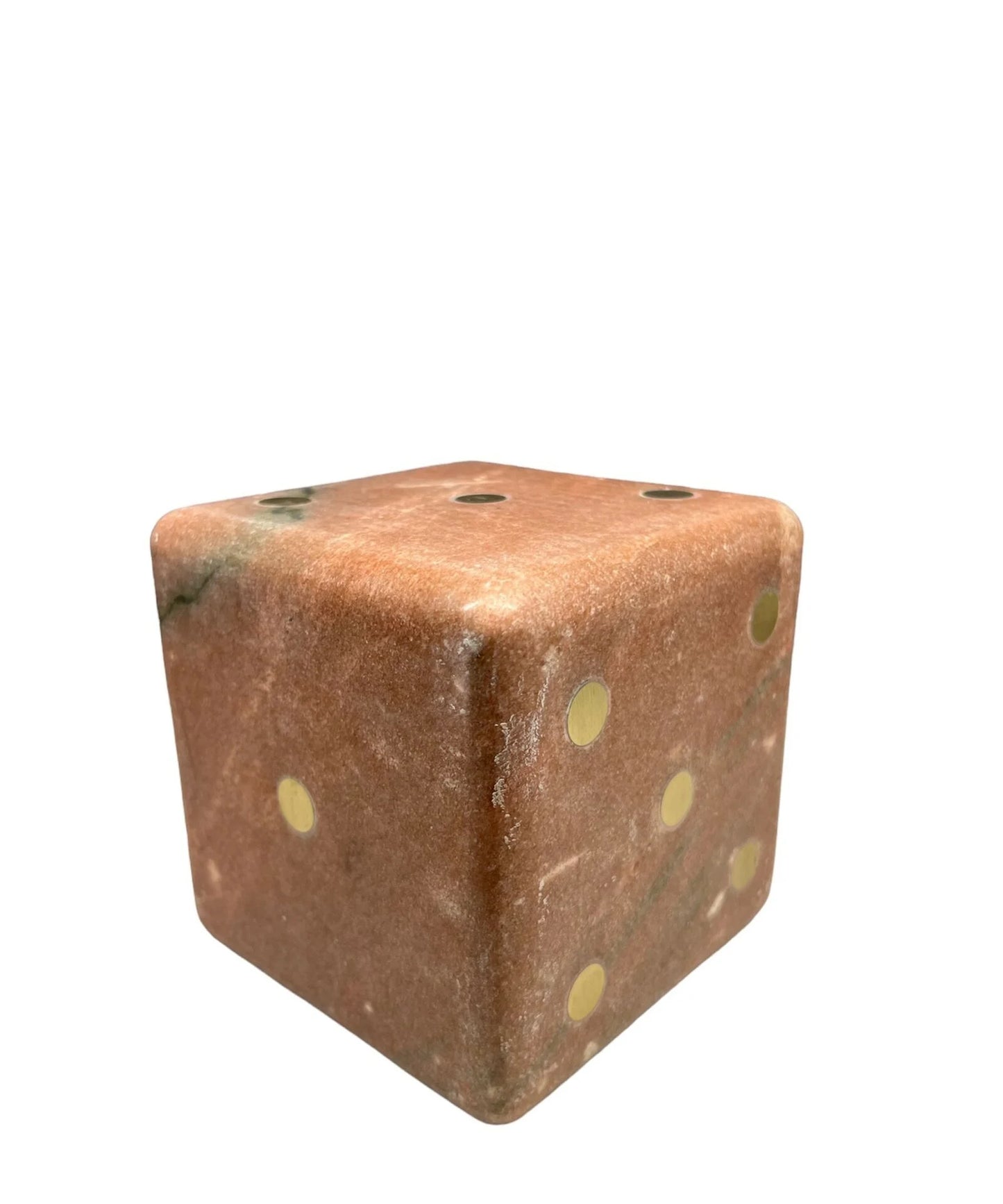 Marble Dice Statuette