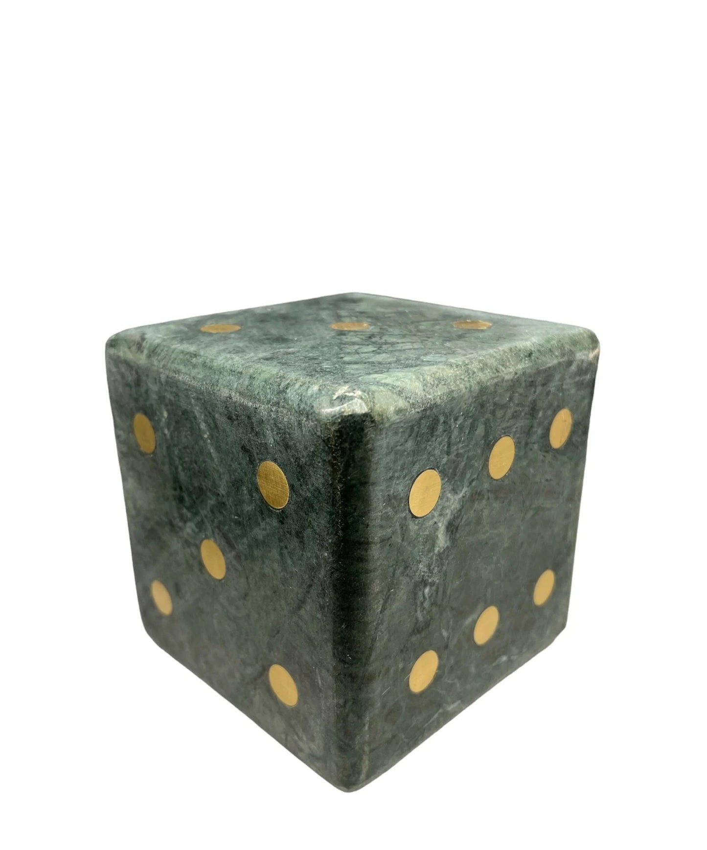 Marble Dice Statuette