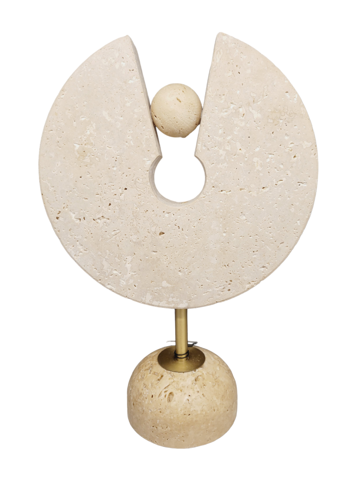 Stone Disc Statuette