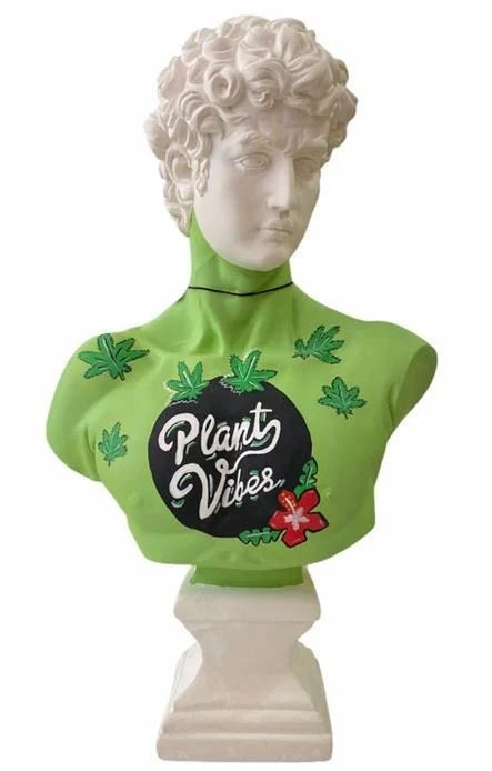 Antique Pop-Art Bust