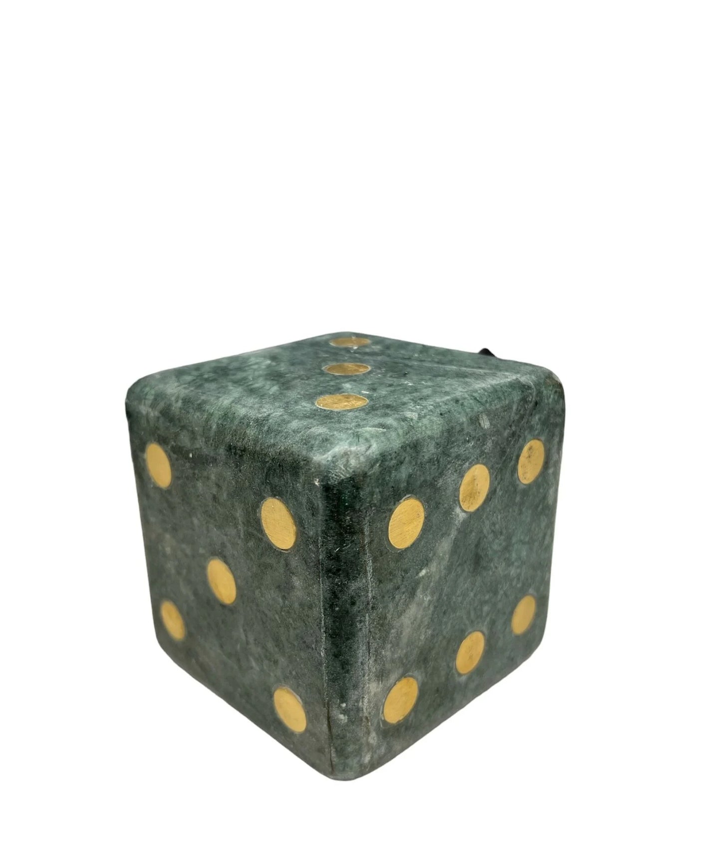 Marble Dice Statuette